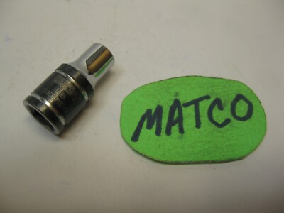 Matco Silver Egale tools 1/4'' drive E6 Inveted Torx Star Socket SEBRE6 Nice!