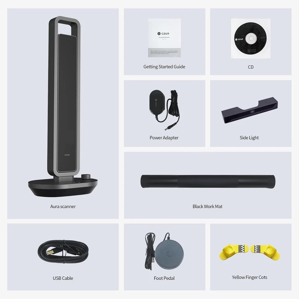 CZUR Aura Pro 14MP Portable  Document / Book Scanner from Czur UK - Image 3 of 4