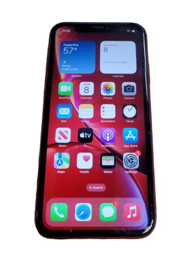 Apple iPhone XR - 64 GB - Produkt rot (entsperrt) - Bild 1 von 6