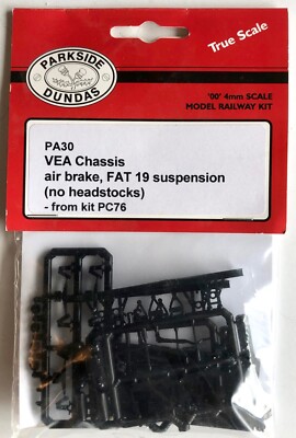 Parkside Dundas PA30 VEA Chassis Air Brake, FAT 19 Suspension OO Gauge Kit