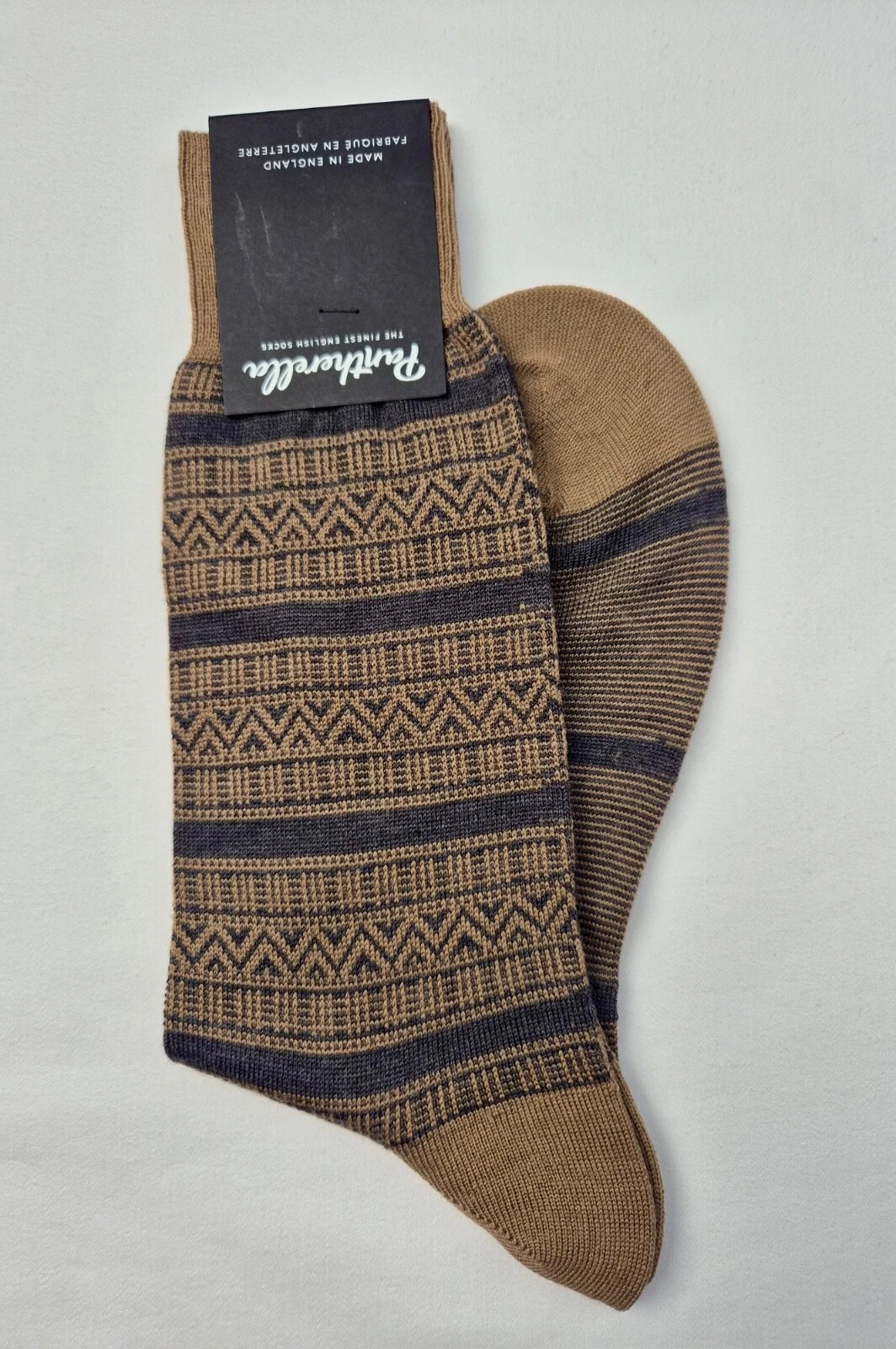 Pantherella Socks Wool Blend Size 7.5-9.5