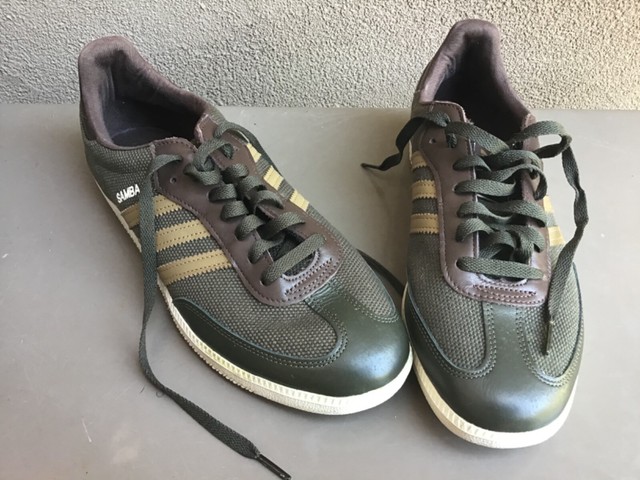 Shoes Adidas Samba Green/Brown Men's Size 10 US | eBay