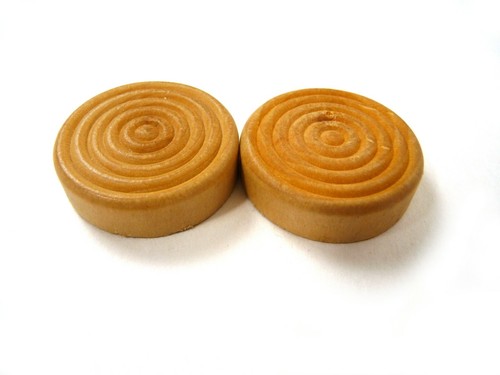 Spare Parts : Chad Valley Draughts or Backgammon Wood Pieces Movers - 1.1"/27mm - 第 5/8 張圖片