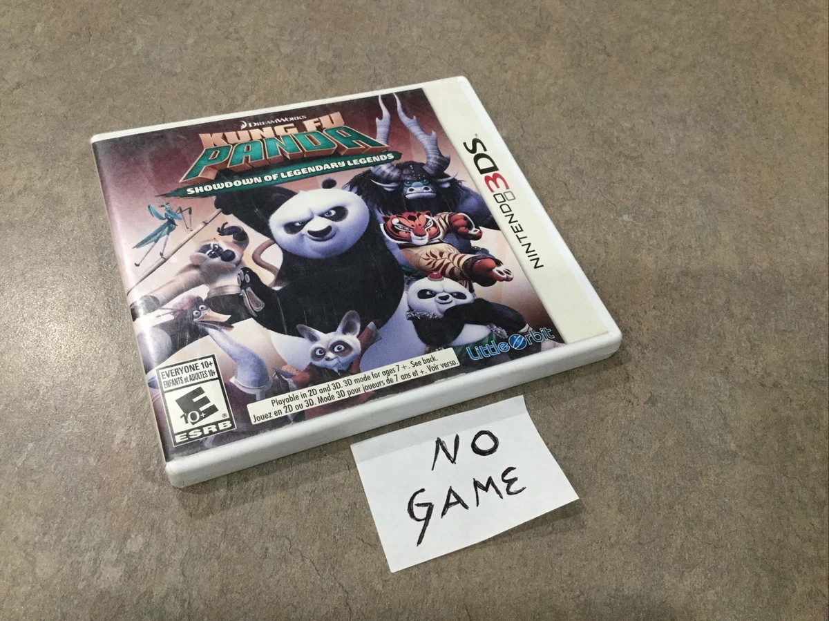 Kung fu panda nintendo 3ds sales