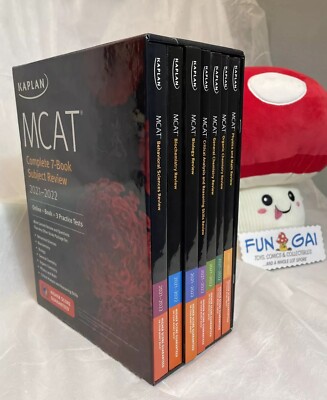 Kaplan MCAT Complete 7-Book Subject Review 2021-2022, Test Prep, Softcover