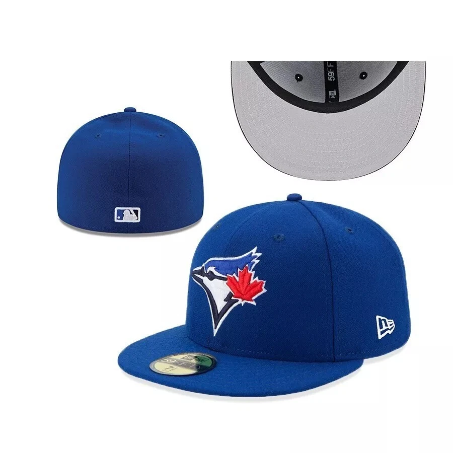 Nuevo Toronto Blue Jays Bordado Era Gorra Gorra de Béisbol 59FIFTY Sombrero Ajustado -5950-5 Foto 4 de 4