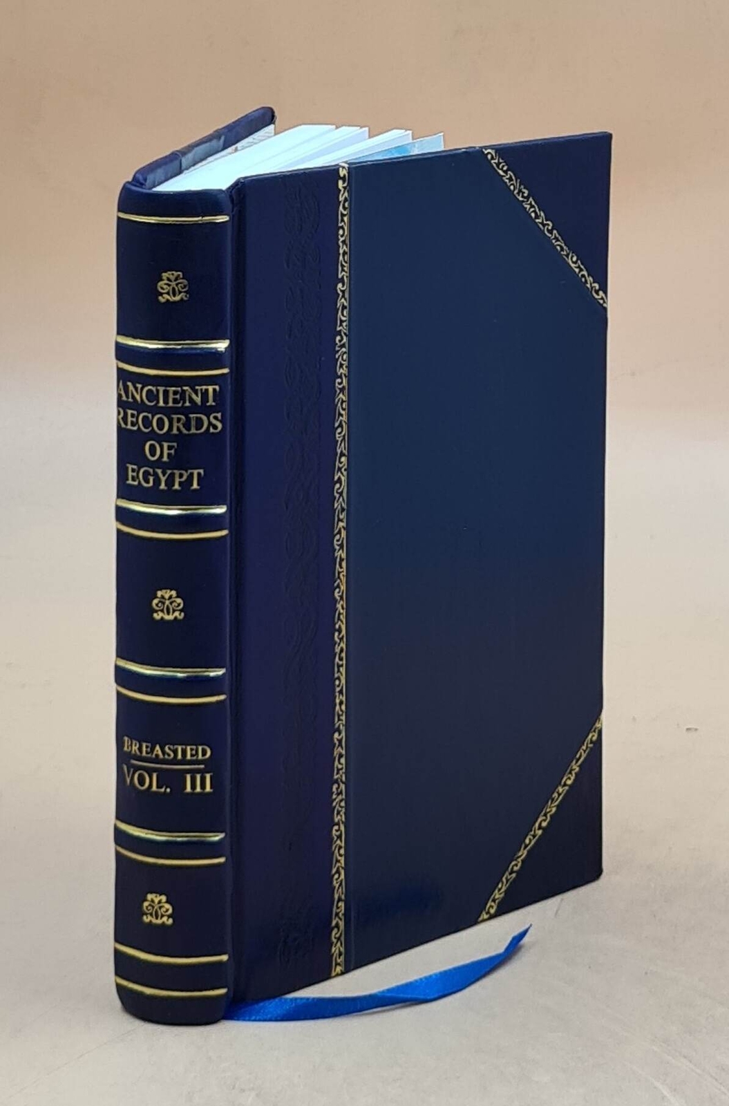 Ancient Records Of Egypt Historical Documents From The Earliest [Leather Bound]