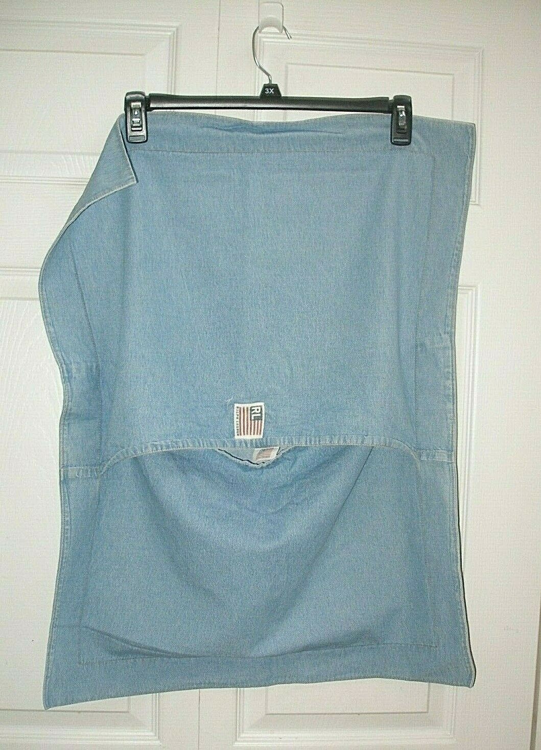 Ralph Lauren Pet Bed Denim Pillow Sham 