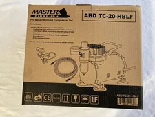 Pro Master Airbrush Compressor Set, ABD TC-20 HBLF