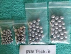 100 Count Lead Egg slip Sinkers Assorted Sizes Free shipping
