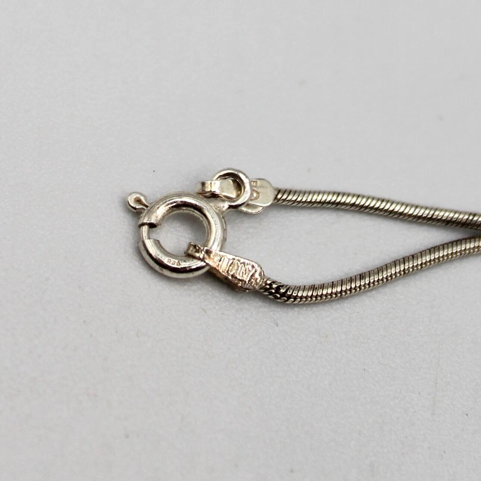 Collar colgante John Hardy Angela plata esterlina oro 14k circonita cúbica flor de loto 18" Foto 4 de 4