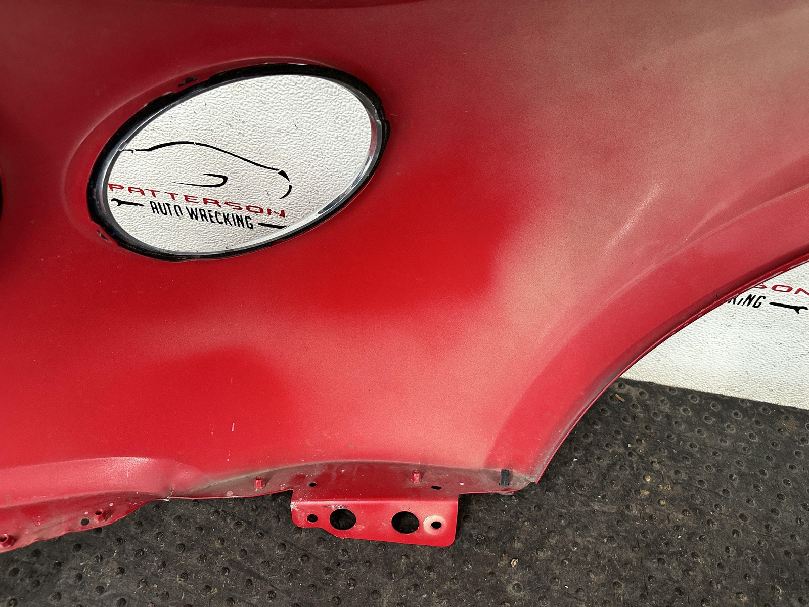 11-17 BENTLEY CONTINENTAL GT FRONT PASSENGER RIGHT FENDER DRAGON RED PEARL 6336