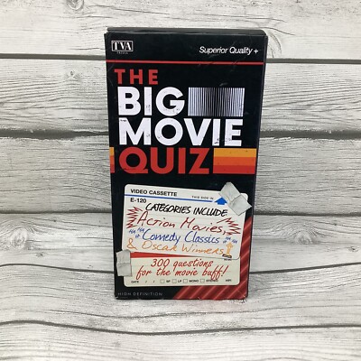 Professor Puzzles The Big Movie Quiz Trivia Board Game for Ages 12+
