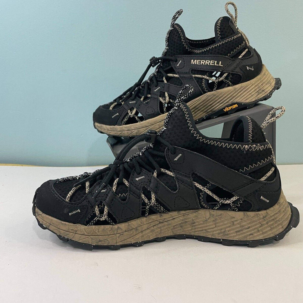 Merrell Moab Flight Sieve Black Trail Hiking Low FloatPro