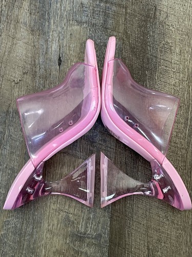 Bar III Women Pink Heels 6.5 - Picture 4 of 7
