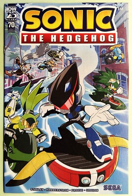 SONIC The HEDGEHOG Comic Book IDW #70 Cover A July 2024 Bagged