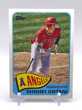 2021 Topps Baseball Shohei Ohtani 1965 Redux Insert #T65-4 Angels