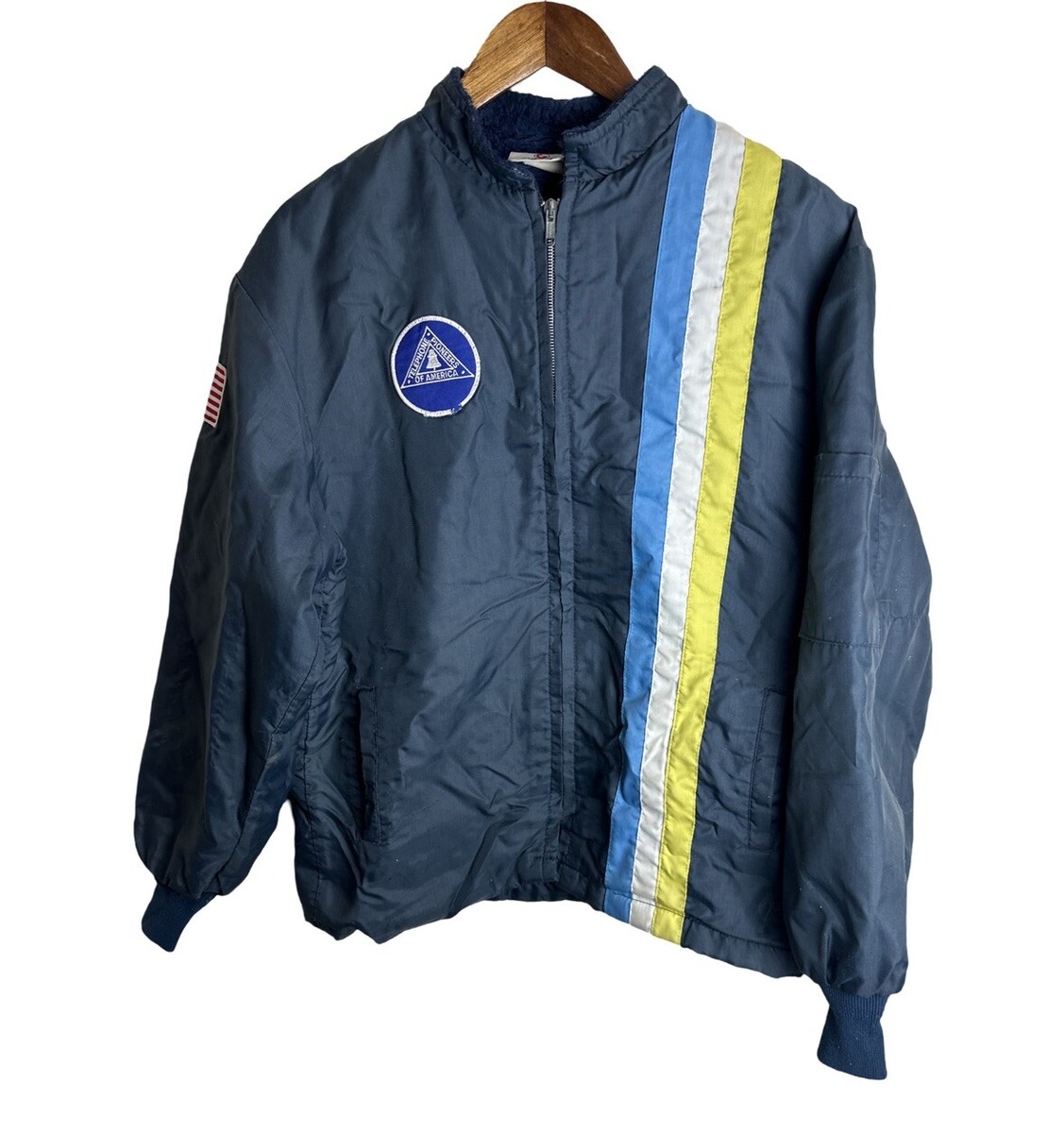 古着 70s USA JOCKEY パイルブルゾン 70s Hummer Sportswear プルオーバー ジャケット ブルゾン