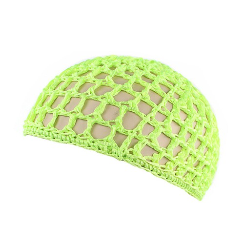 Mesh Hair Net Crochet Cap Fishnet Hairnet Hair net Snood Sleeping Night Cover UK - Picture 25 of 26