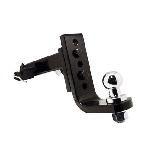 Loadmaster Adjustable Towbar Ball Mount Tongue Hitch Trailer 4WD Bike ...
