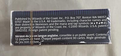 Magic the Gathering World Championship Deck Brussels 2000