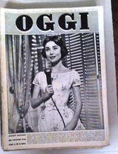 RIVISTA OGGI DEL 29 NOVEMBRE 1956 - IN COPERTINA AUDREY HEPBURN -