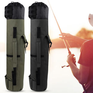 New Fishing Rod Bag Pole Case Carry Shoulder Tackle Tube 