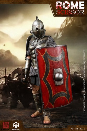 HH MODELO EJÉRCITO IMPERIAL CAZA CAMPO DE COMBATE TIJERA PLATA HH18034 JUGUETES 1/6 - Imagen 6 de 7