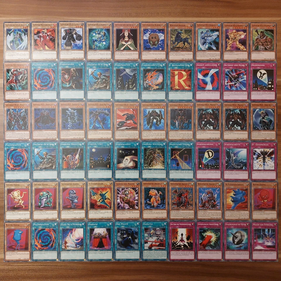 220 Yugioh Karten Einsteigerset Elementarheld Kristall Cyber Speed Duel DE OVP - Bild 3 von 4