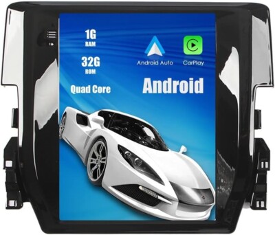 Tesla Style 9.7 Inch Android 11 Autoradio Car Navigation Stereo For Honda Civic