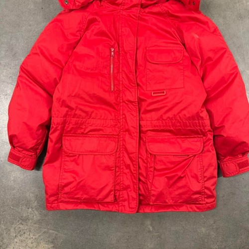Giubbotto piumino d'oca vintage anni 80 Eddie Bauer con cappuccio taglia L - Foto 3 di 8