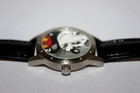 NEW Walt Disney World Mickey Mouse Watch Silver Tone Leather Limited New Battery — photo 9