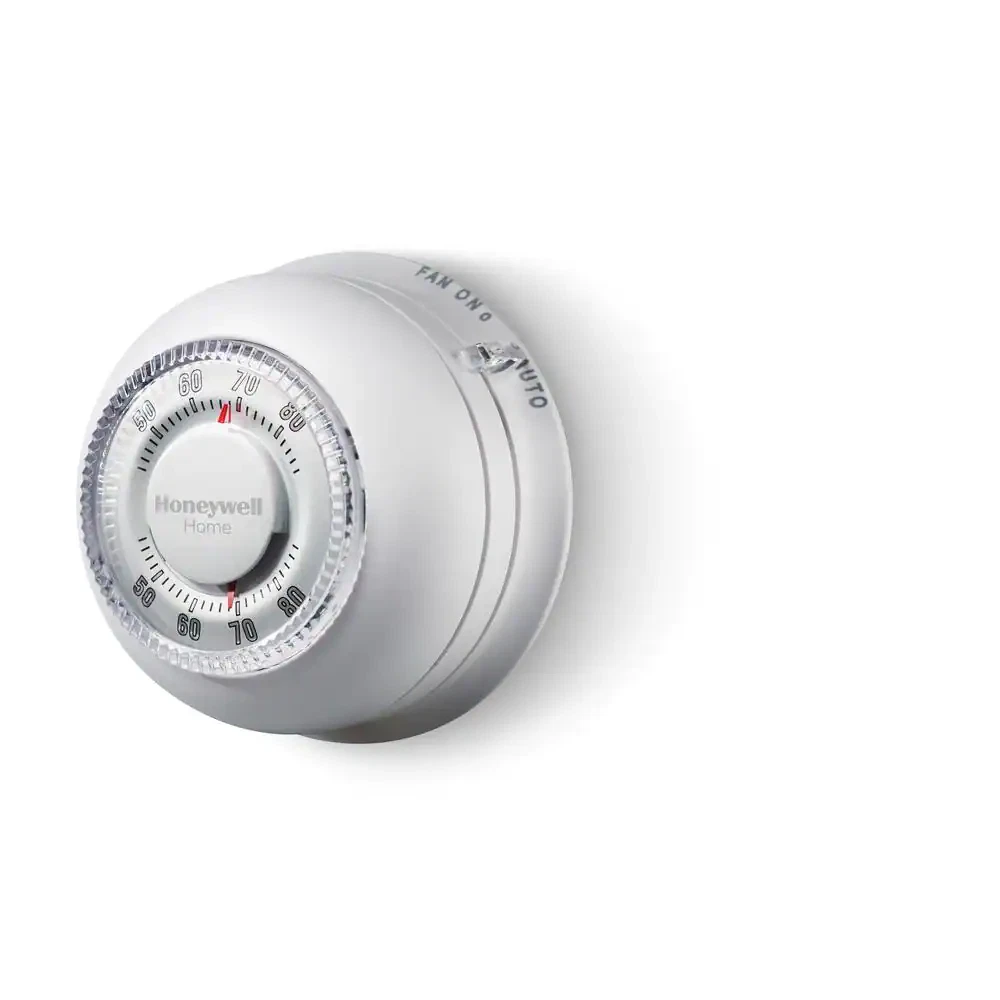 Round Non-programmable Thermostat With 1h/1c Single Stage Heating And  Cooling | | eBay