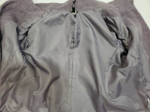 Talbots Lavender Wool Alpaca Mohair Jacket Size 10P Full Zip Retail $229 NWT - Picture 12 of 12