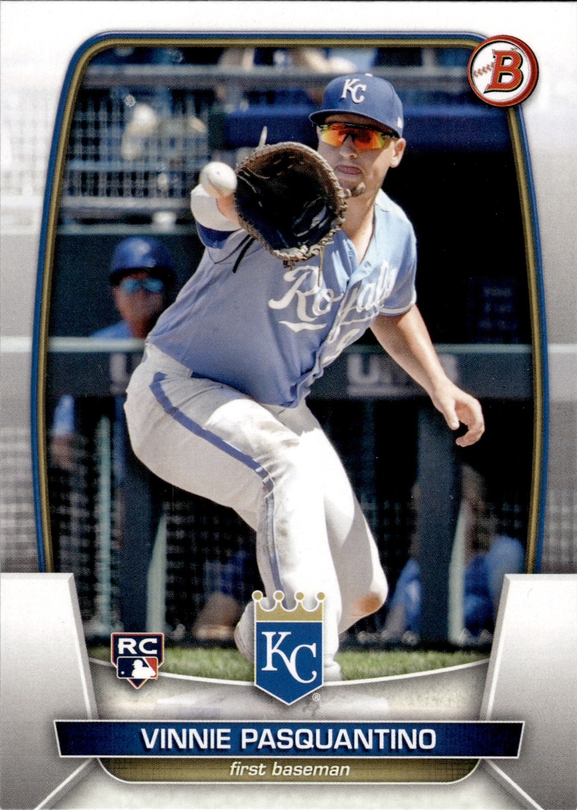 Vinnie Pasquantino 2023 Topps Bowman Rookie Kansas City Royals MLB Card # 37