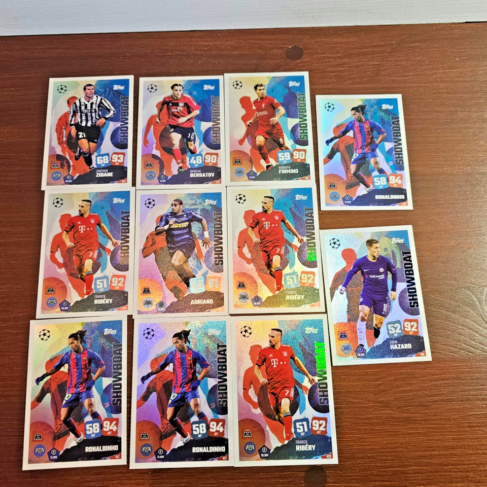 Match Attaxx Rarest Card Topps Match Attax 25/26 Extra 895 Cards Job Lot 274 Inserts Black Edge ...