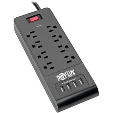Tripp Lite by Eaton 8-Outlet Surge Protector with 4 USB Ports 4.2A Shared - 6