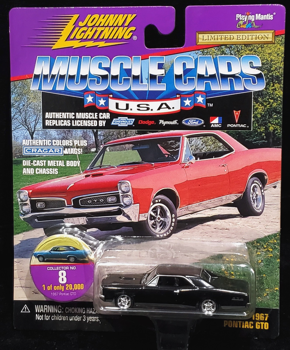 Johnny Lightning 67 1967 Pontiac GTO Muscle Car USA Detailed