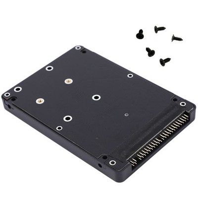 MSATA To 2.5 Inch PATA IDE Hard Drive Enclosure SSD Case Adapter Card 44PIN