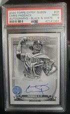2020 Topps Gypsy Queen  Autographs Chris Paddack #GQA-CP Black & White /50 (AU)