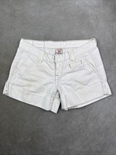 Y2K True Religion Women's White Shorts Size 27 Rosie Short Made In USA