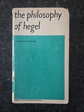 The Philosophy of Hegel edited by Carl J. Friedrich 1954 Gd Paperback 