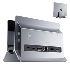 Vertical MacBook Docking Station, Docking Station for Mac mini with M.2 NVMe ...