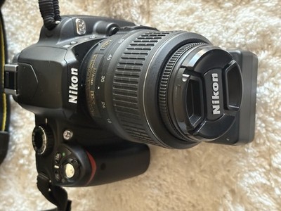 Nikon D D60 10.2MP Digital SLR Camera - Black (Kit w/ 18-55mm Lens 