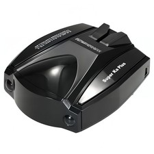 Car Radar Detector Voice-Activated Speed Alert 360  Auto-Adjustment LED Display