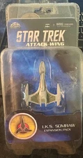 STAR TREK ATTACK WING I.K.S. SOMRAW EXPANSION PACK New *Factory Sealed*