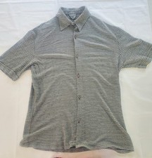 VTG Pop Icon Button Up Shirt Mens XL .made In USA.100%ACRYLIC .VERY SOFT EXC.CON