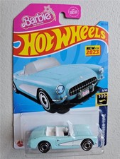 2023 Hot Wheels 183/250 HKK87 Barbie 1956 Corvette HW Screen Time 9/10