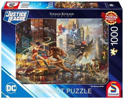 Schmidt Kinkade DC Comics Frauen 1000 Teile Puzzle Pq Premium Qualität Kunst