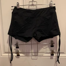 RARE BadKitty Polefit Apparel Side Scrunch Ties Pole Hot Pants Shorts